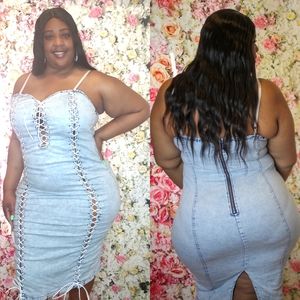 Denim Sleeveless dress